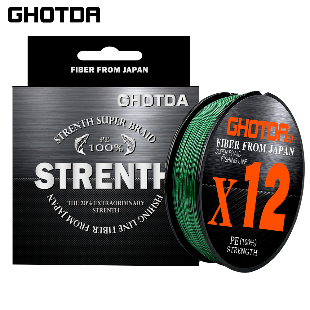 Braided Fishing Line 12 Strand - Ice Fishing Line recensie en prijs