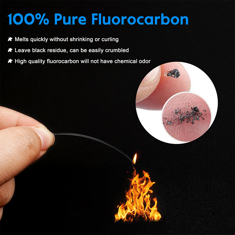 10Pcs Fluorocaron Fishing Lead - Fluorocarbon Line recensie en prijs