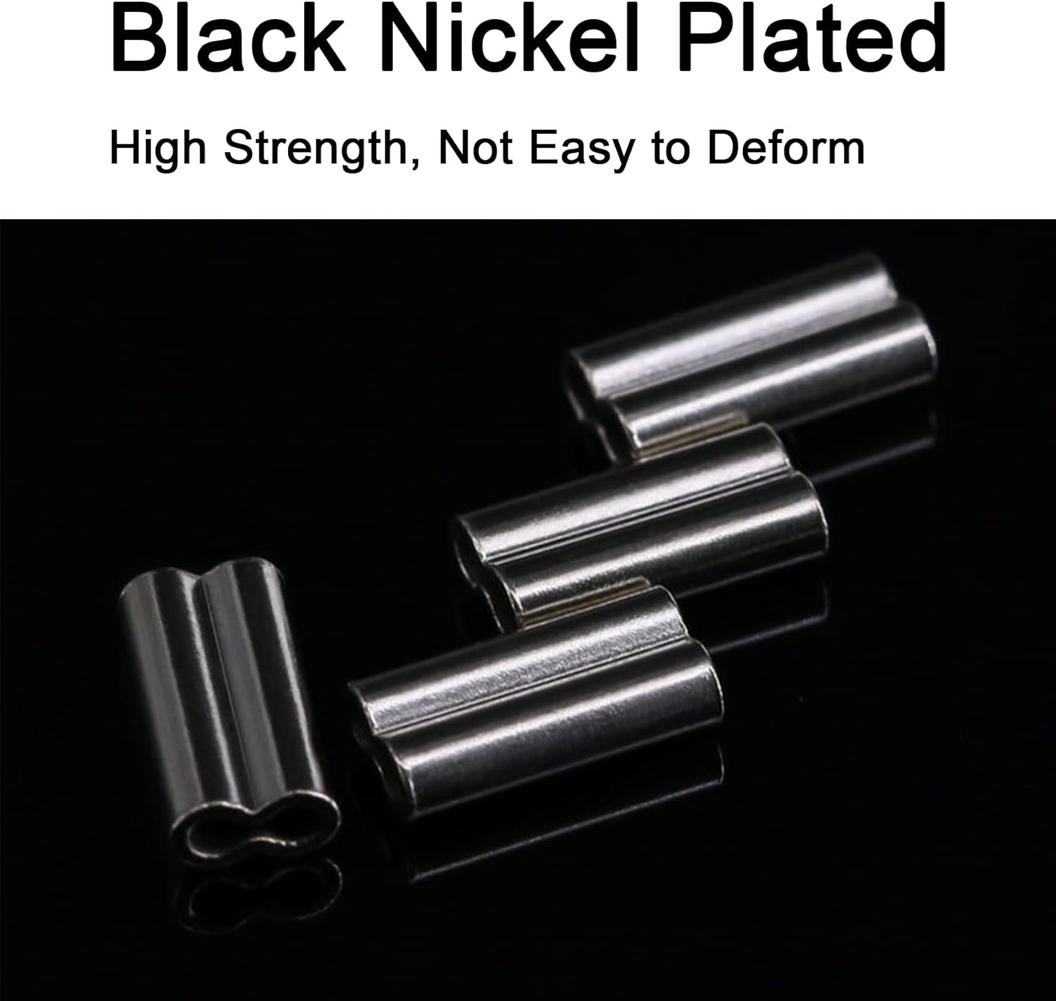 Copper Double Barrel Crimp Sle - Leader Line recensie en prijs