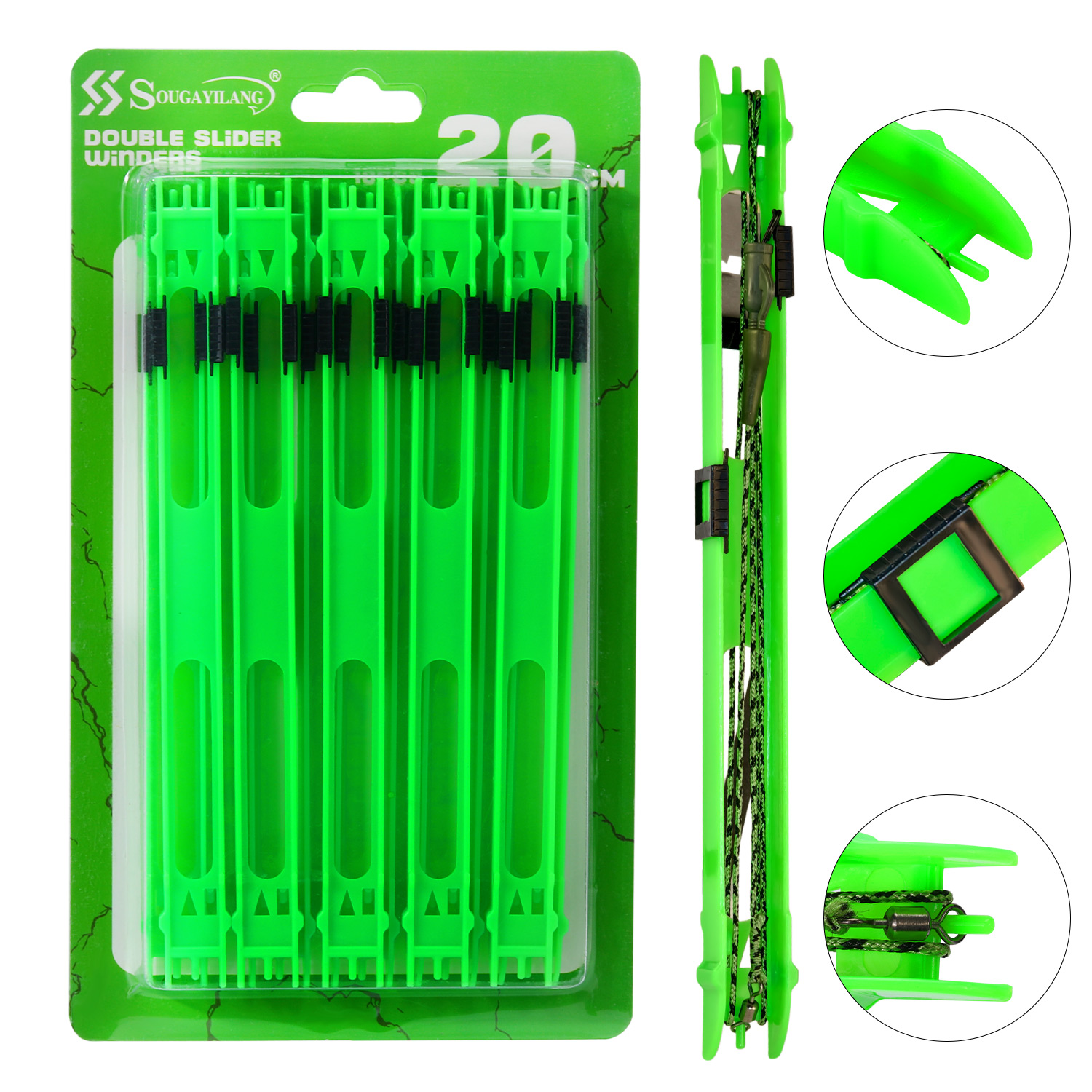 Sougayilang 10pcs Fishing Plas - Fishing Line Winder recensie en prijs