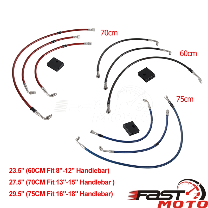 Motorcycle Brake Line Kit ABS  - Braided Line recensie en prijs