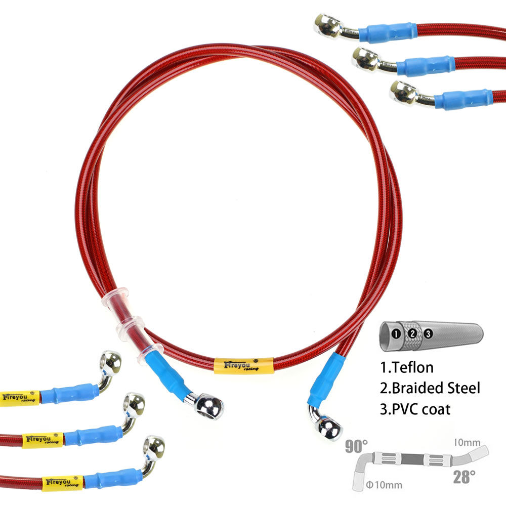 400mm-2400mm Brake Hose Hydrau - Braided Line recensie en prijs