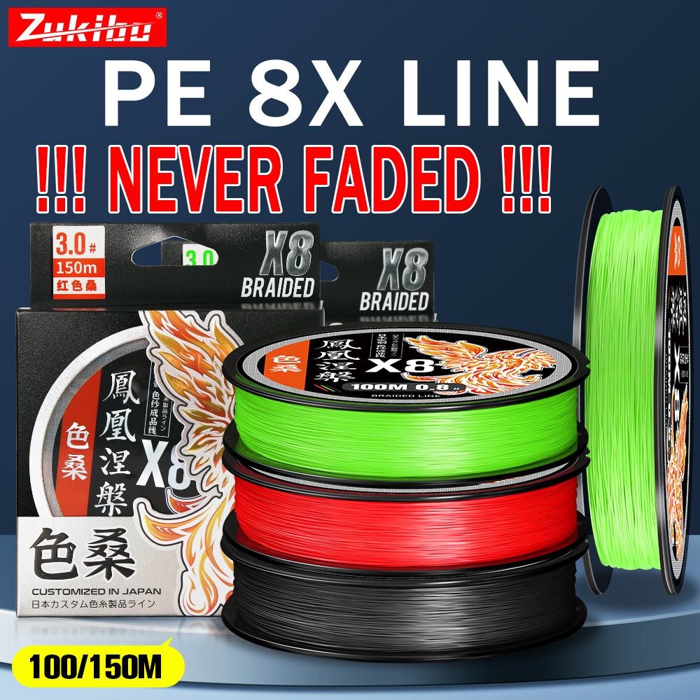 ZUKIBO Phoenix 8 Strand PE Bra - Ice Fishing Line recensie en prijs