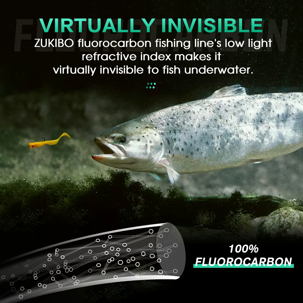ZUKIBO 100% Fluorocarbon Fishi - Fluorocarbon Line recensie en prijs
