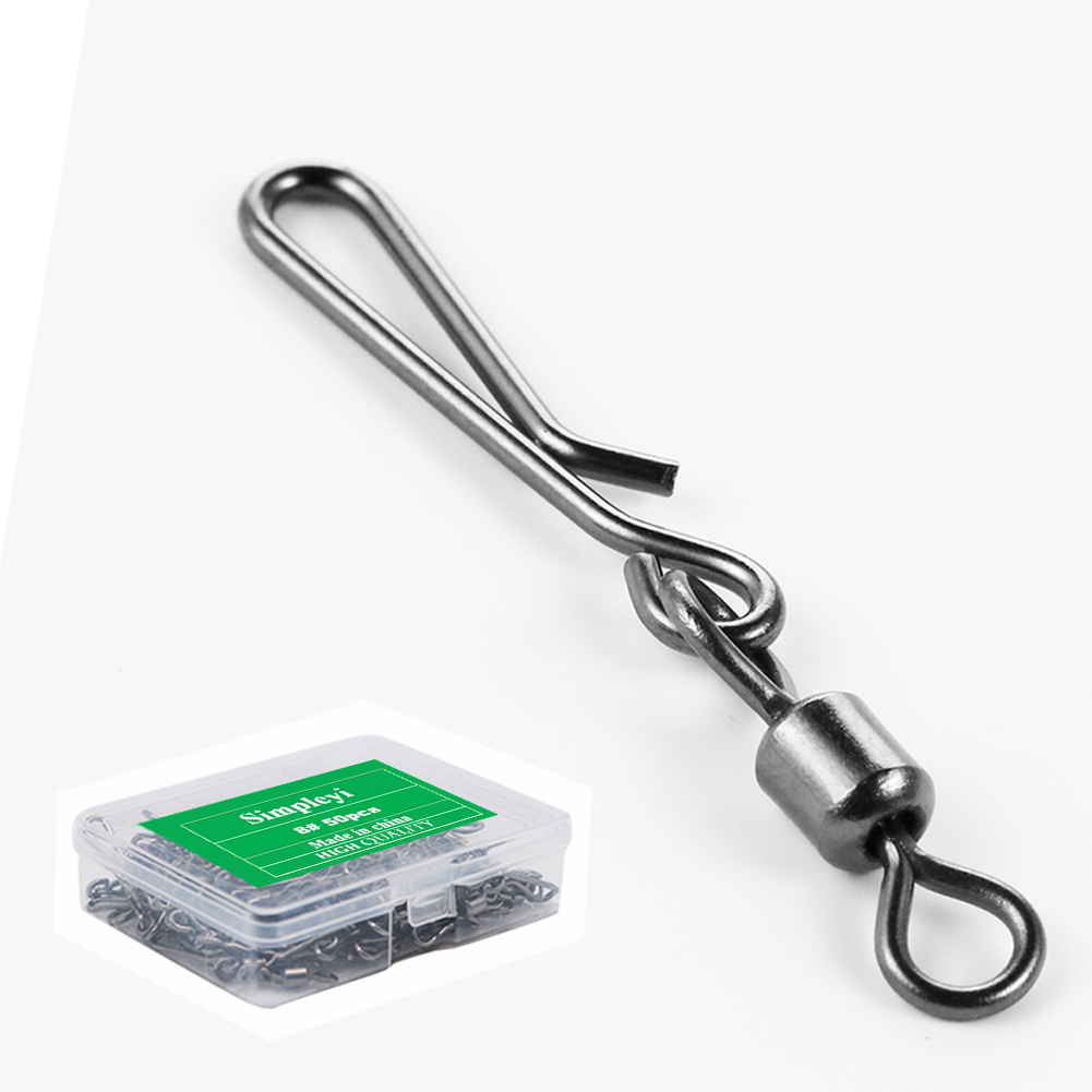 50pcs Box Rolling Swivel With  - Fishing Line Box recensie en prijs