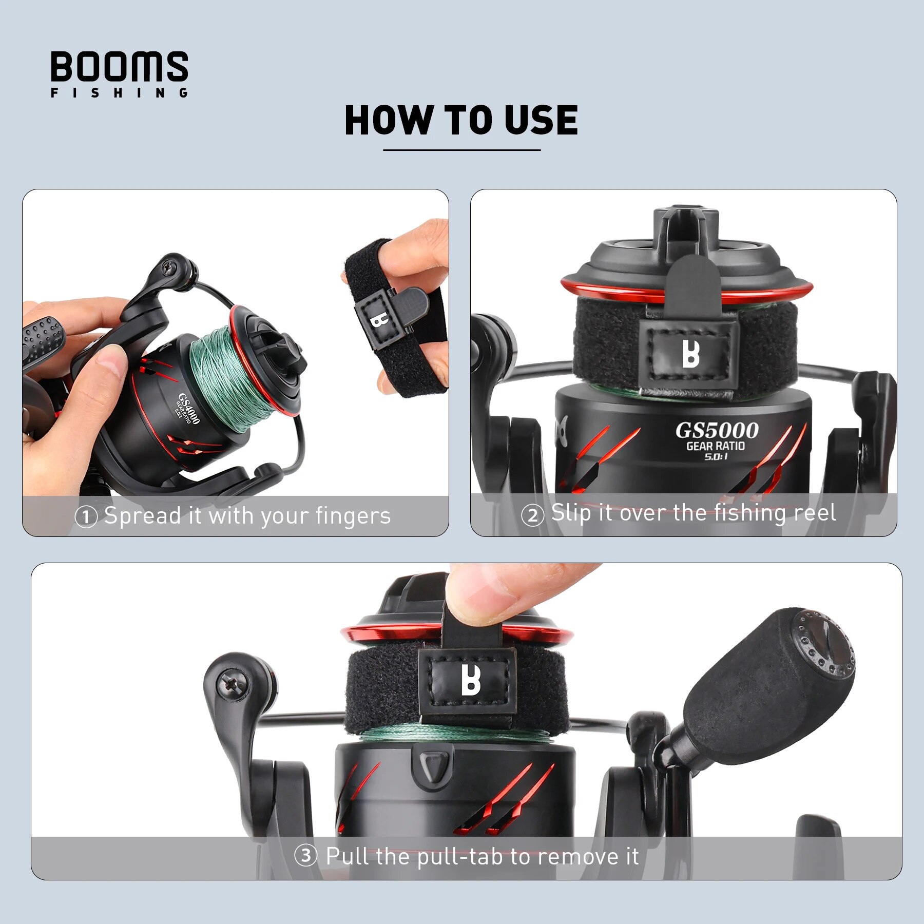 Booms Fishing SB1 4Pcs Spinnin - Fishing Line Box recensie en prijs